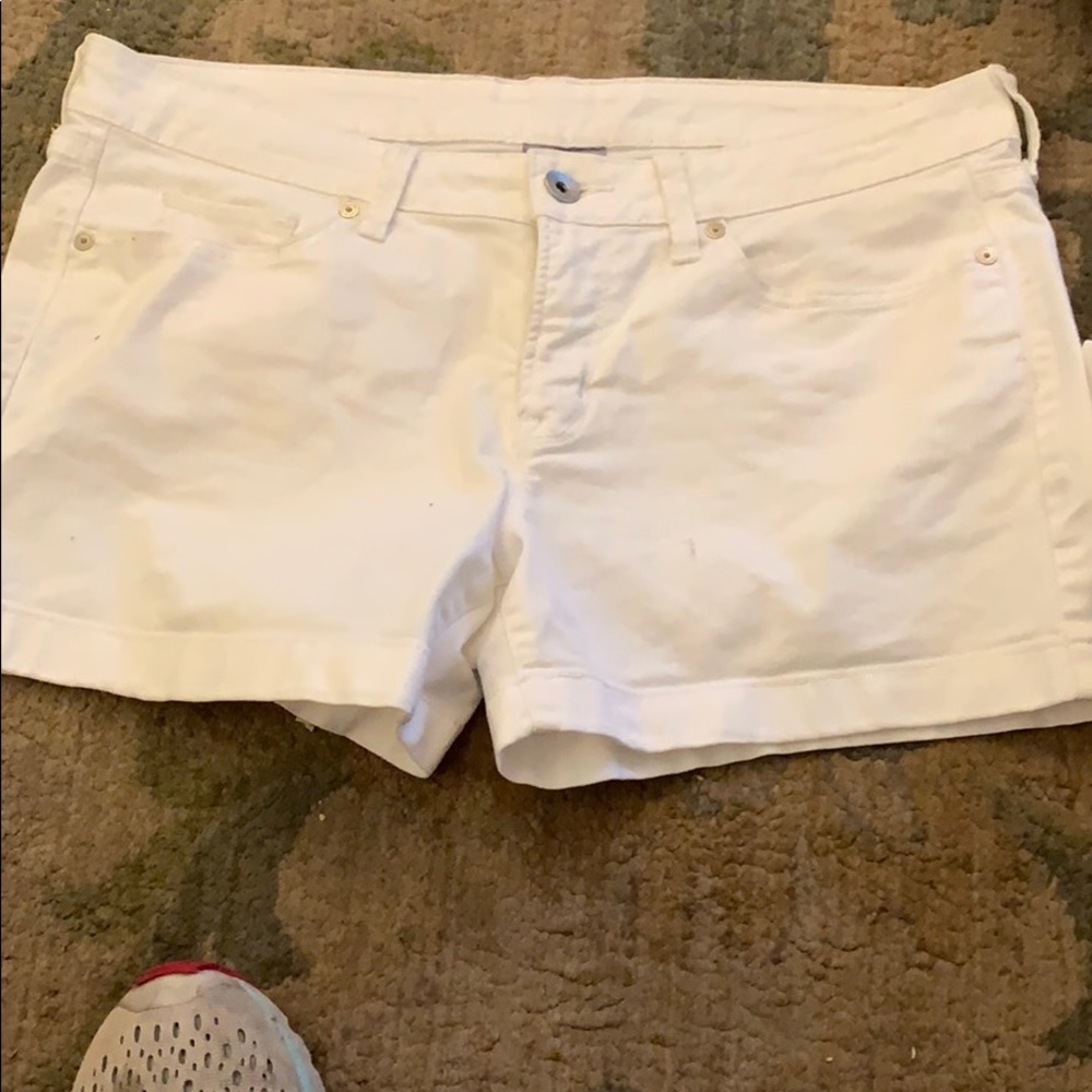 White shorts